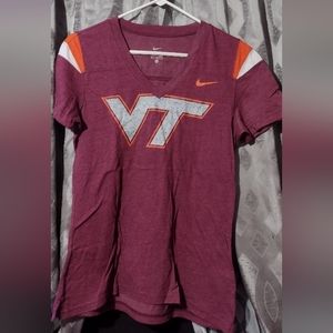 Hokies Nike Women's Medium #1 T-shirt.